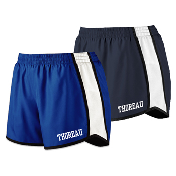 GIRLS/WOMEN'S RETRO TRACK SHORTS